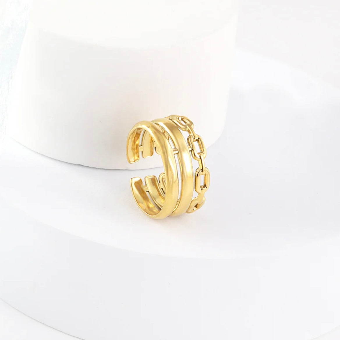 Multi Stack Ring (Gold)