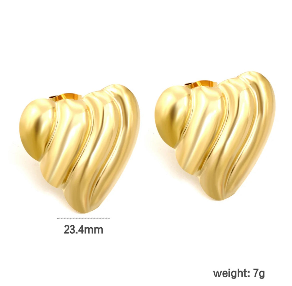 Amore Stud Earrings